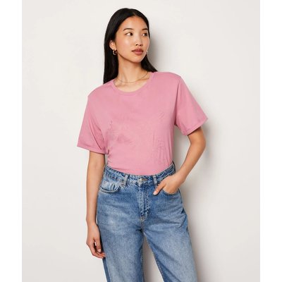 T-shirt manches courtes brodé de fleurs FOFFEE ETAM