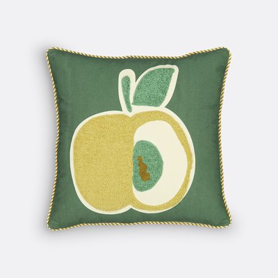 Housse de coussin 40x40 cm, Pommes LA REDOUTE INTERIEURS