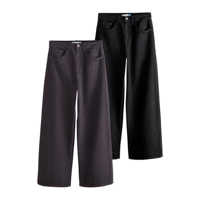 Jean large, lot de 2 NEXT