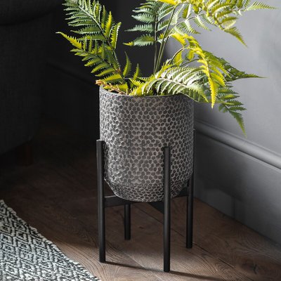 43cm Lebo Metal Planter SO'HOME
