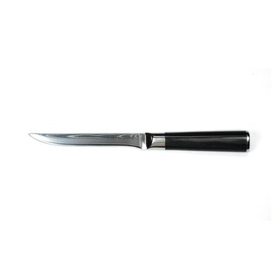 Couteau à désosser noir damas 29cm avec étui - "Core" LAGUIOLE CUISSON