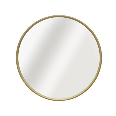 Miroir décoratif rond en Bois naturel, NORDIK INSPIRE