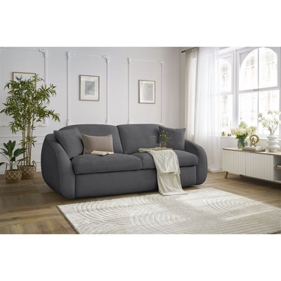 Canapé lit 3 places en tissu couchage 160x194 cm, CEZANNE BOBOCHIC
