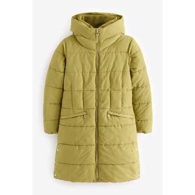 Manteau doudoune rembourré mi-long à capuche NEXT