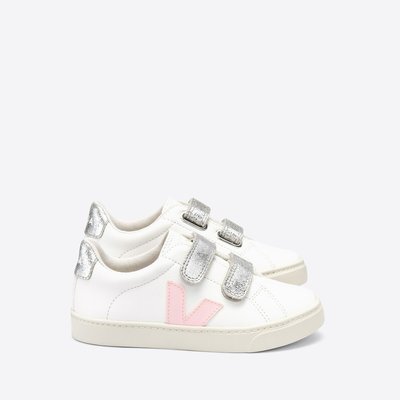 Baskets scratchées en cuir enfant ESPLAR VEJA