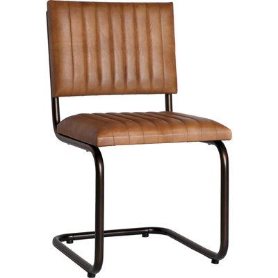 Chaise en cuir vintage (lot de 2), Chadron RECOLLECTION