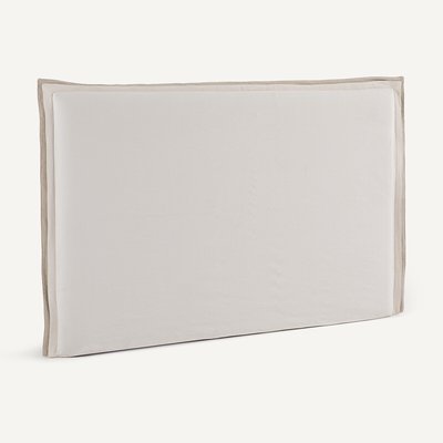 Cabecero en algodón/lino doble volante, Connor AM.PM