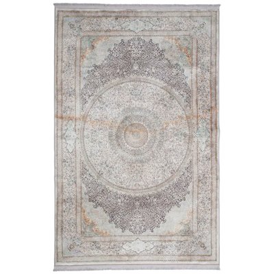Tapis rectangulaire multicolore coton et polyester 160x230cm WADIGA