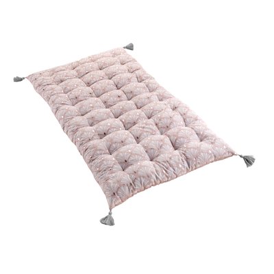 Coussin de sol Pompons Collection Métallise Art-Chic DOUCEUR D'INTÉRIEUR