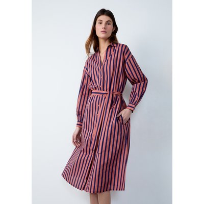 Robe chemise mi-longue à rayures SERAPHIN RAY ETAM