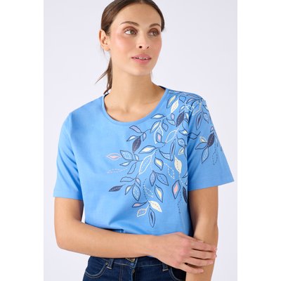 T-shirt motif feuilles placé DAMART