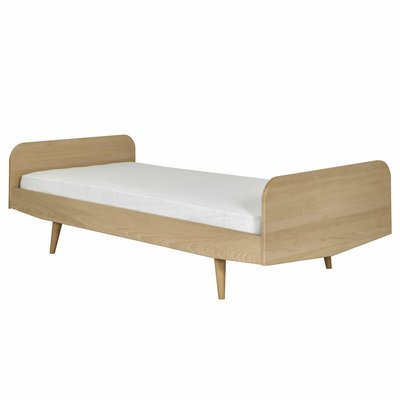 Pack lit avec matelas Bois massif  BIZO AKITEN RETAIL