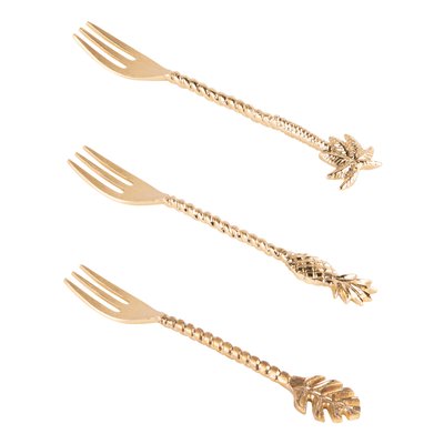 Fourchette à dessert   (lot de 6)-TROPICAL TABLE PASSION