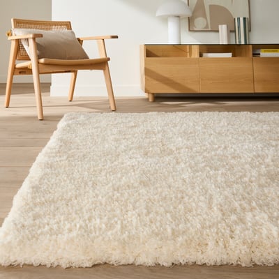 Tapete felpudo, com aspeto de lã, MELLOW LA REDOUTE INTERIEURS