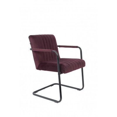 Fauteuil design en tissu Stitched DUTCHBONE