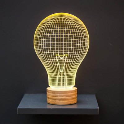Lampe en verre moderne, collection Bulbing STUDIO CHEHA 