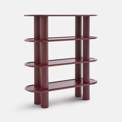 Bibliothèque 5 tablettes, laquée mat, hauteur 155 cm, CALIO LA REDOUTE INTERIEURS