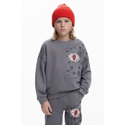 Sweat-shirt patch Spiderman DESIGUAL