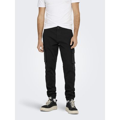 Pantalon cargo en coton Cam ONLY & SONS
