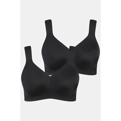 Lot de 2 soutiens-gorge en microfibre ULLA POPKEN