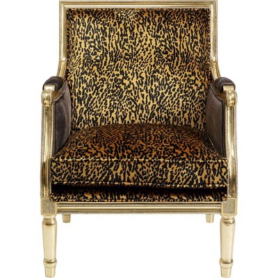 Fauteuil imprimé animal, REGENCY KARE DESIGN