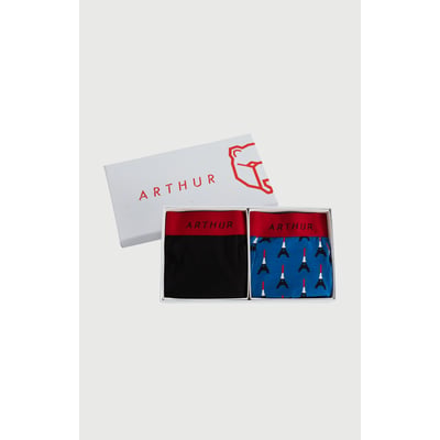 Pack 2 Boxers en coton imprimé Paris ARTHUR