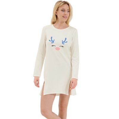 Chemise OPÉRA nuit manches longues Holiday LISCA