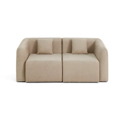 Canapé Modulable en Tissu  2 places - IKARE LISA DESIGN