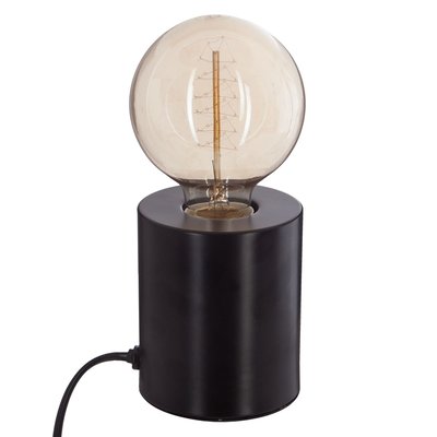 Lampe à poser en fer Ampoule - H. 10,5 cm ATMOSPHERA