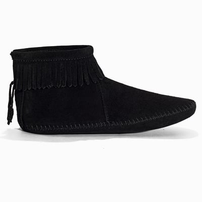 Bottes en cuir Back Zip Softsole MINNETONKA