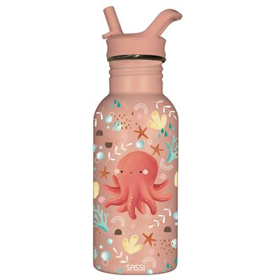 Bouteille en inox Slurpy la pieuvre 500 ml SASSI JUNIOR