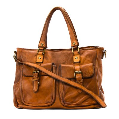 Sac à main en cuir vintage JENNER OH MY BAG