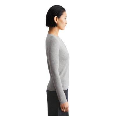 Cardigan slim en fine laine mérinos MARC O'POLO