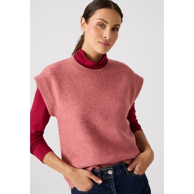 Pull sans manches toucher doux DAMART