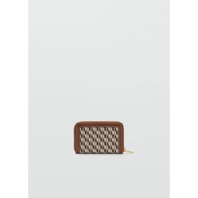 Portefeuille imprimé logo MANGO
