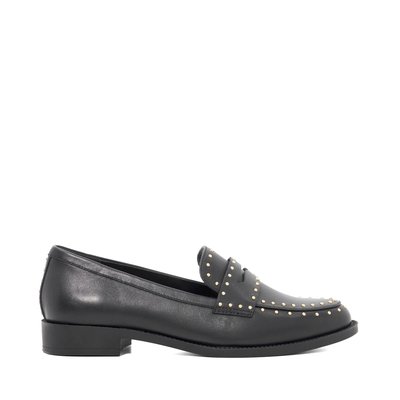 Mocassins en cuir à bride penny avec détails cloutés - GLADWIN DUNE LONDON