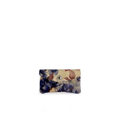 Pochette porte-monnaie en cuir à motif COMPO FLOWER OH MY BAG