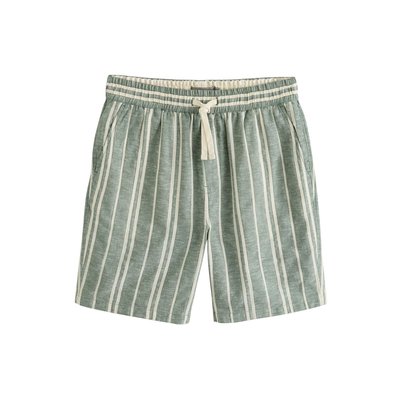 Short rayé avec cordon de serrage NEXT