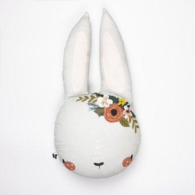 Coussin Mon lapin fleuri EDEN