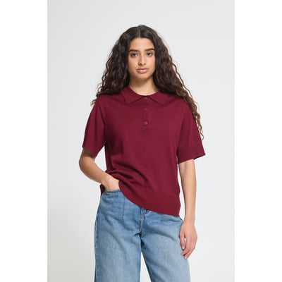 Pull en maille manches courtes ICHI
