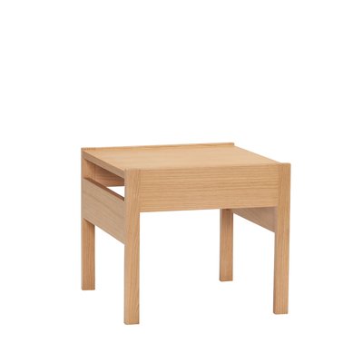 Table d'appoint en placage de chêne et bois de chêne FORMA HUBSCH