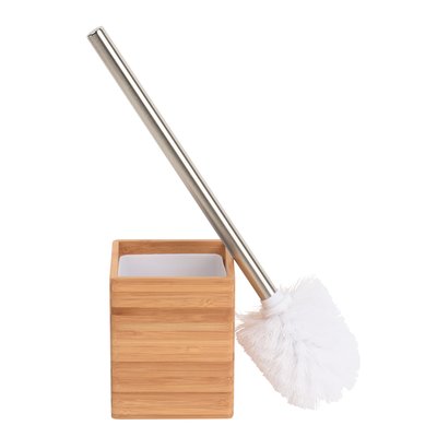 Pot avec brosse WC en bambou, BAMBOU SENSEA