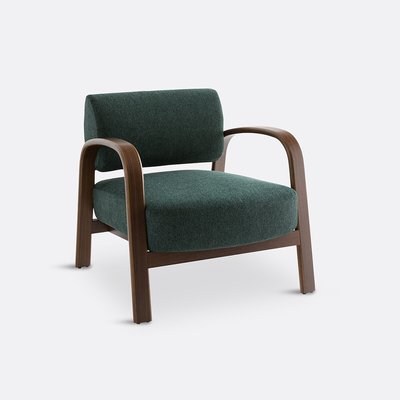 Cadeirão vintage em multilaminado de bétula, Bendy LA REDOUTE INTERIEURS