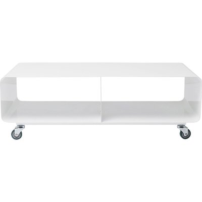 Meuble TV à roulettes en acier, LOUNGE KARE DESIGN