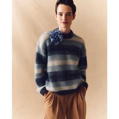 Pull effet dégradé en mohair mélangé POMANDERE X LA REDOUTE