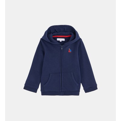 Sweat Zippé Capuche Abasile En Molleton Bio CADET ROUSSELLE