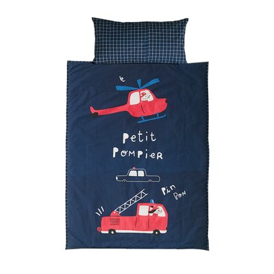 Couchage de sieste maternelle MINILI® POMPIER VERTBAUDET