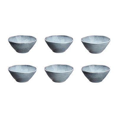 Lot de 6 bols moyens en grès, CLOUD BJORN