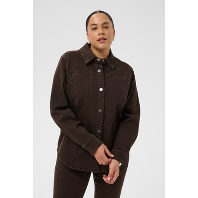 Chemise à manches longues KAFFE CURVE