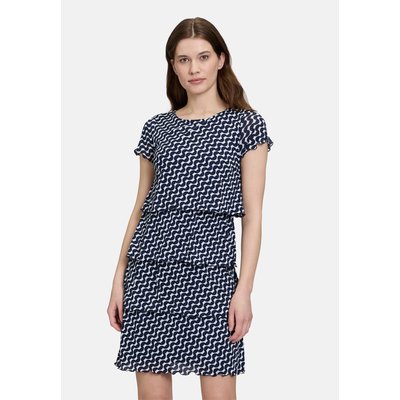 Robe à volants à encolure bateau BETTY BARCLAY